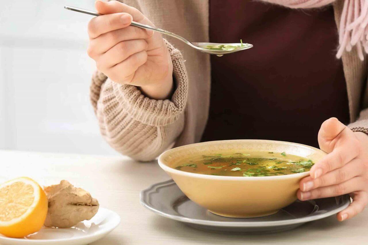 Как правильно питаться при простуде и ОРВИ