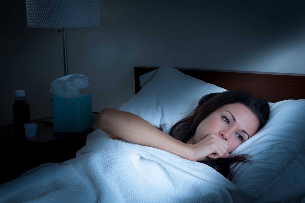 Как остановить ночной кашель?